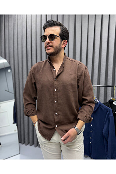 Avni Ceylan Men's Basic Modern Summer Fresh Shirt