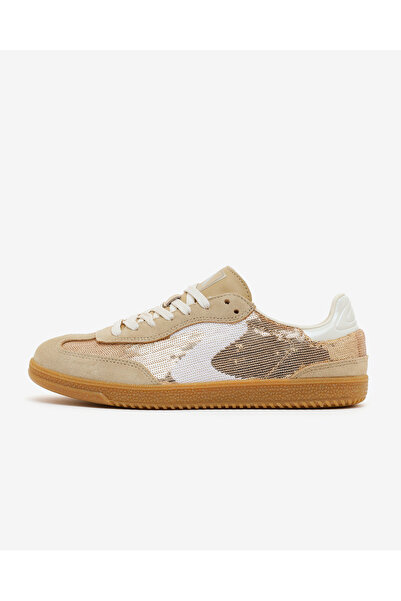 SKECHERS HOTSHOT-FULL GLAM Kadın Altın Sneakers 185355 GLD