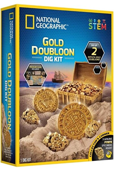 NATIONAL GEOGRAPHIC مجموعة أدوات التنقيب عن الذهب RTNGDOUBDIG