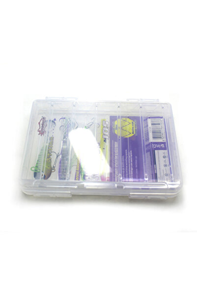 CAPTAIN 7235 Profesyonel Yapay Balık ve Jig Kutusu 14x10x3cm İç uzunluğu 8,5c...