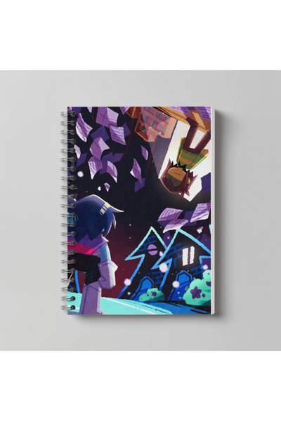 nihonwosekai Τετράδιο Anime Deltarune, μέγεθος Α4, 60 φύλλα, χωρίς γραμμές, μ...