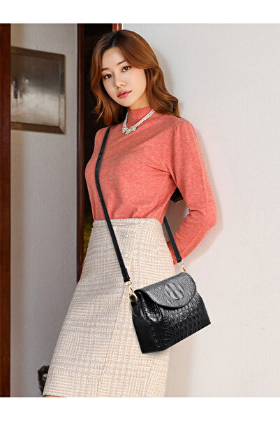 Generic Shoulder Bags for Women Crocodile Luxury Handbags Designer Women Mess...