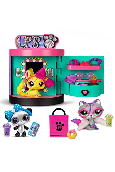Littlest Pet Shop 4in1 Minişler Spin &amp; Style Butik Oyun Seti S4