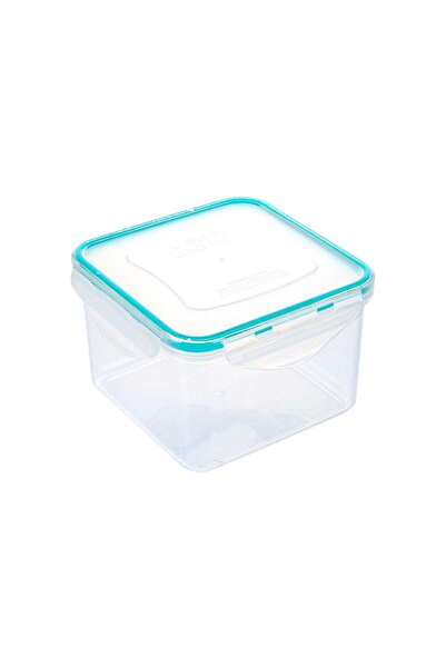 4 Side Locked Plastic Container, Transparent