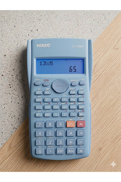 Mikro Bilimsel Fonksiyonlu Hesap Makinesi - 240 Fonksiyonlu - 10+2 Haneli ( K...