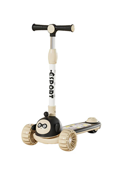 CWT Παιδικό Πατίνι C Sport 807 Μαύρο, αναδιπλούμενο, με φώτα LED και μουσική,...