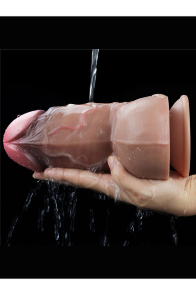 7.0 İnç Dual Layered Platinum Silicone Cock