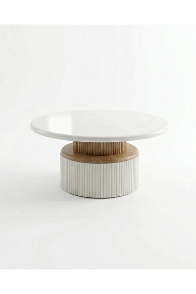 livoma home concept Nova Meşe MDF Orta Sehpa - Bohem Tasarım Salon Sehpası