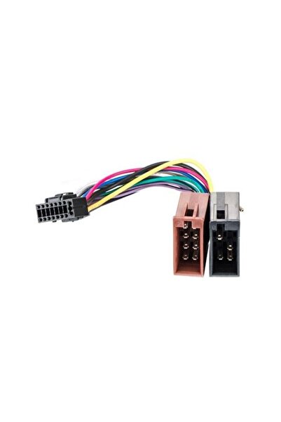 FULLY Kenwood Tip İso Tip Oto Teyp Soketi (10 Adet)