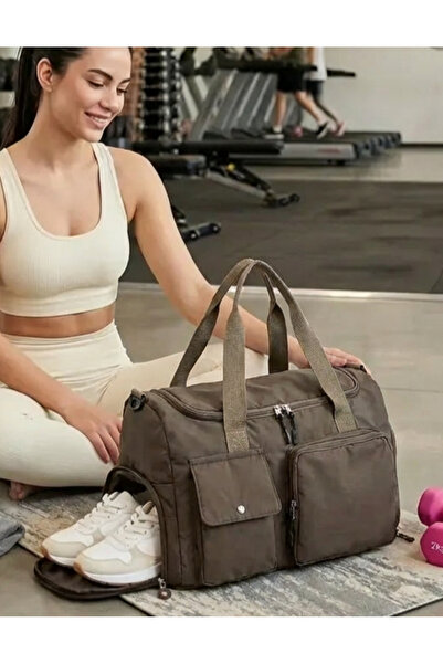 Çanta Trend Large Size Very Light Giglio Sports Shoulder Bag Black Unisex