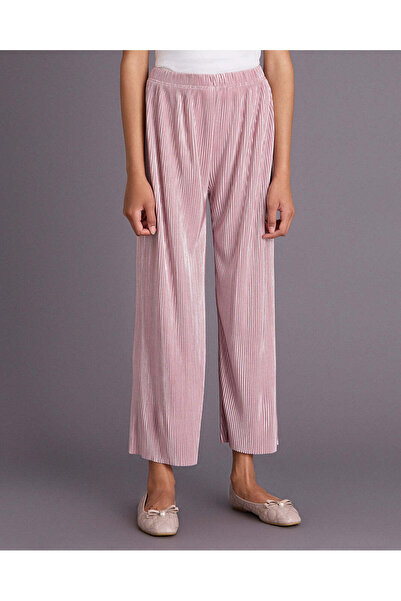 REDTAG Senior Girls Pink Wideeg Trouser