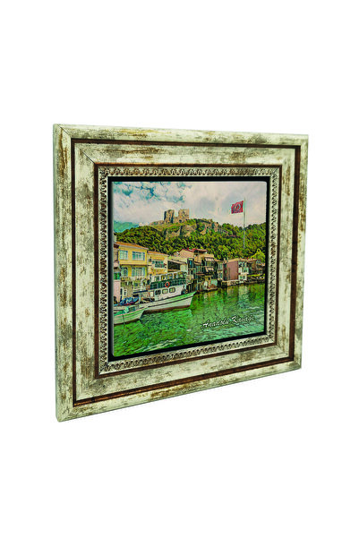 Sadrazam Εκτυπωμένος πίνακας από φυσική πέτρα με εικόνα Ανατολικής Ανατολίας ...