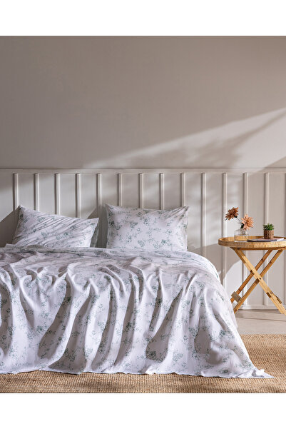 Madame Coco Σετ Πικέ με στάμπα Tiny Tek-Iperson Ecocell - Χακί