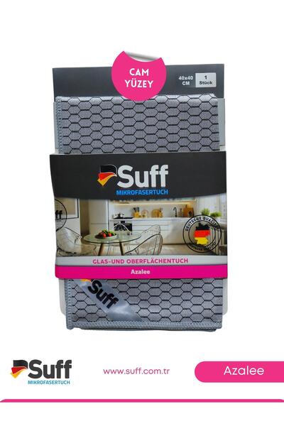 Suff AZALE Premium 40x40 cm Mikrofiber Bez– Parlak Cam & Yüzey Temizliği!”