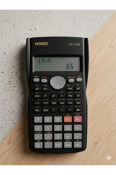 Mikro Bilimsel Fonksiyonlu Hesap Makinesi - 240 Fonksiyonlu - 10+2 Haneli ( K...