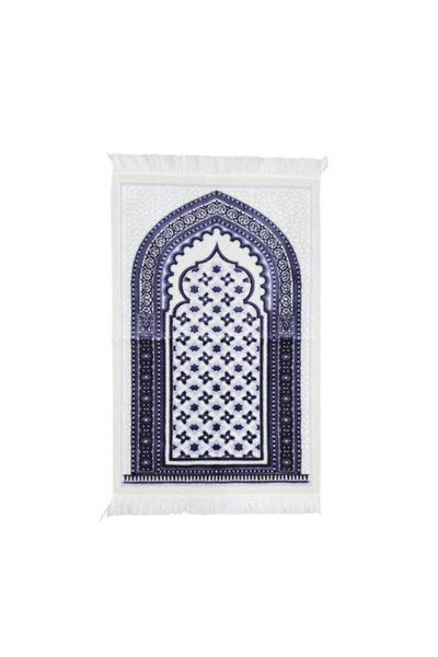 REVE Megane Premium Quality Velvet Islamic Prayer Mat 70 x 110cm