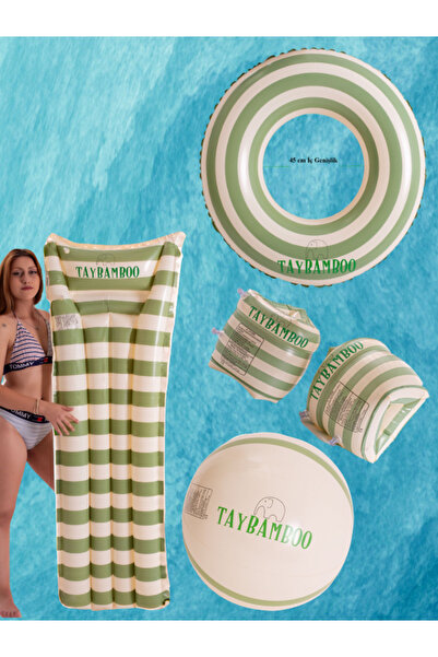 TAYBAMBoo FUUNY PLAJ VE HAVUZ SETİ - BİR ÇİFT KOLLUK - DENİZ TOPU- DENİZ YATA...