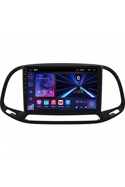 Kingwin FIAT Doblo Uyumlu (2015-2020) 9" Android Multimedya Sistemi - 4GB RAM...