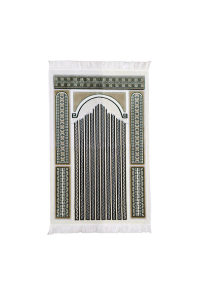 REVE Arenno Premium Quality Velvet Islamic Prayer Mat 70 x 110cm