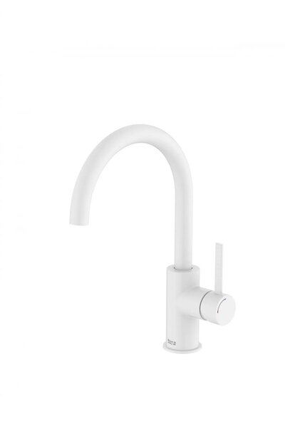 Roca ONA A5A4A9EB00 μπαταρία νιπτήρα, L, 271 χιλ., ψυχρό νερό, ματ, Λευκό