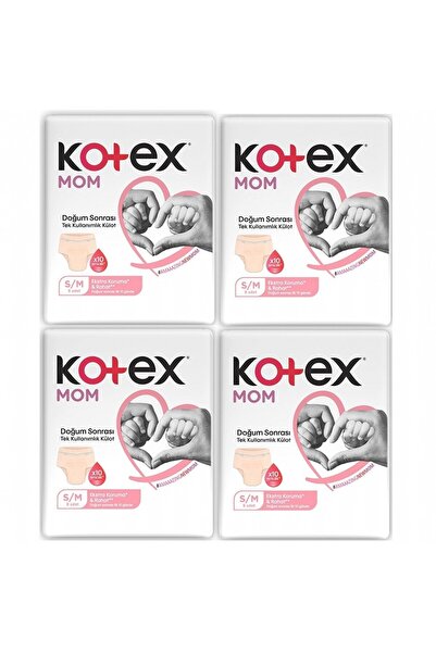 Kotex MOM Doğum Sonrası Emici Külot S/M 32 Adet