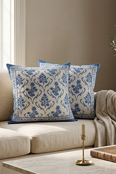 Marielouhome Σετ μαξιλαροθήκες 2 τεμαχίων 45x45 εκ. Ψηφιακά τυπωμένες διακοσμ...