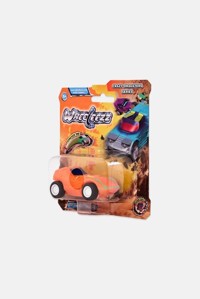Rosha Toys Wheeleezz Crazy Dragsters Series 6 Versions, Green