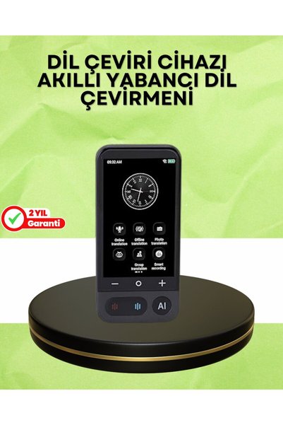 ABSİBAY 4.0 İnç Dokunmatik Ekranlı Akıllı Çeviri Cihazı