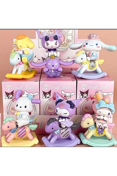 Meyra Accessories Sanrio Characters blind box collection sürpriz kutulu figür series 1adet hediyelik sevimli figür