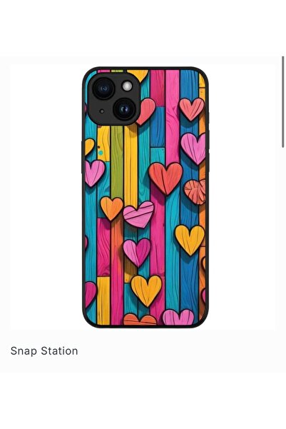 SNAPSTATIONRO Θήκη προστασίας, MagSafe, iPhone 15 PLUS - COLOR_HEARTS