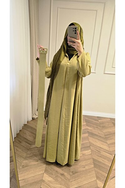 SEE MORE Nazen Modal Cupra Belt Piece Dress