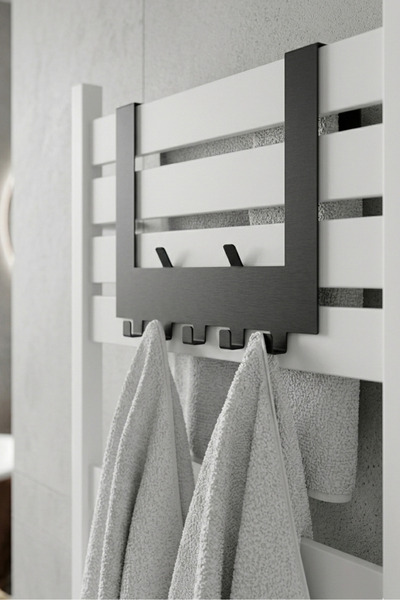 Grandmix Havlupan ve Banyo Askısı Paslanmaz Yüzey Çok Amaçlı Havlu Askılığı