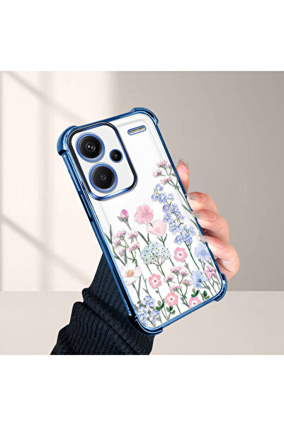 CASEVIBE Redmi Note 13 Pro Plus 5G Uyumlu Güzel çiçek desenli düşmeye dayanık...