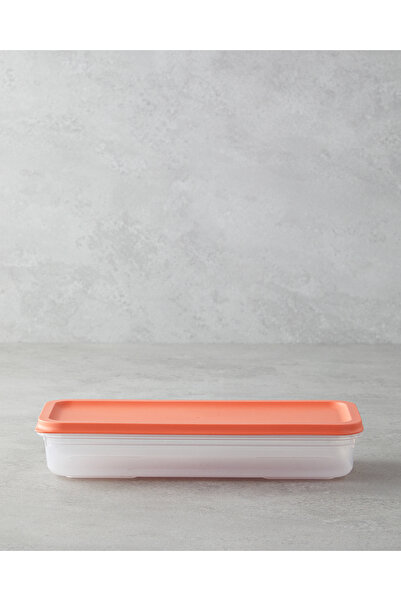 English Home Alice Plastik Saklama Kabı 1200 ml Turuncu