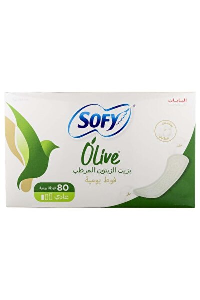 sofy فوط يومية غير معطرة بزيت الزيتون المرطب من سوفي - حجم عا
