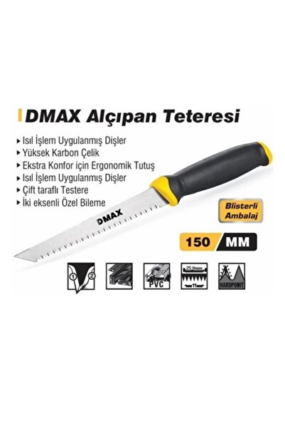 DMAX ALÇIPAN TESTERESİ 150 MM