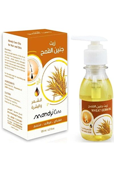 MANDY CARE زيت جنين القمح للشعر والبشرة من ماندي كير , 125 مل
