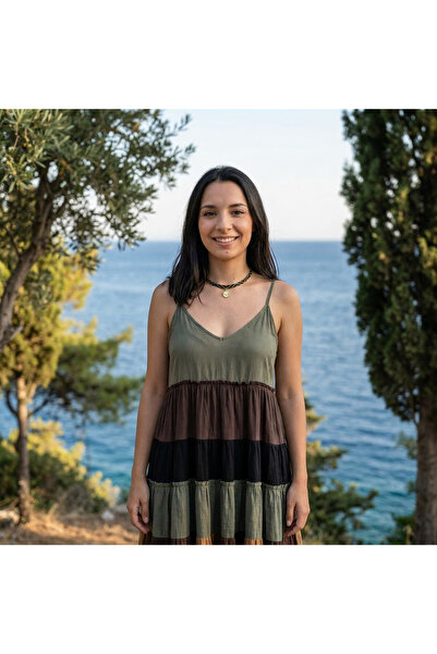 Ezera Κολιέ τσόκερ από χάντρες Μιγιούκι με μενταγιόν μαργαρίτα και κούμπωμα α...