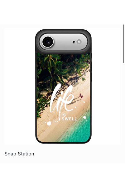 SNAPSTATIONRO Προστατευτική θήκη, MagSafe, iPhone 17 AIR - LIFEISWELL_BEACH