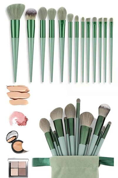 northcity n Professional 13-Piece Makeup Brush Set - Soft Bristles and Travel...