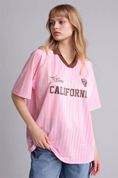 DeFacto T-Shirts - Pink - Not specified