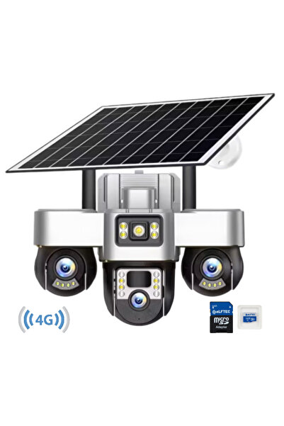 OEM Κάμερα επιτήρησης με ηλιακό πάνελ, Σύνδεση 4G, 15MP, Νυχτερινή όραση, Ανί...