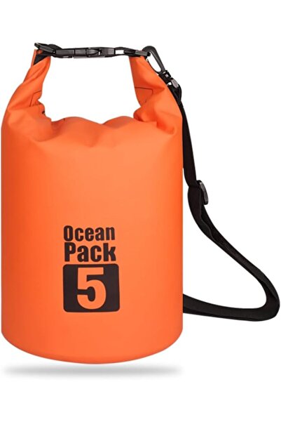 lethe boards Ocean Pack 5lt Turuncu Su Geçirmez Yüzen Çanta