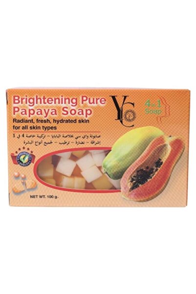 YC Wy C Pure Herbal Papaya 4 in 1 Soap - 100g
