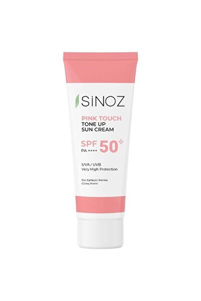 SİNOZ Sunscreen cream +spf50pink touch tone of cenoz-50ml