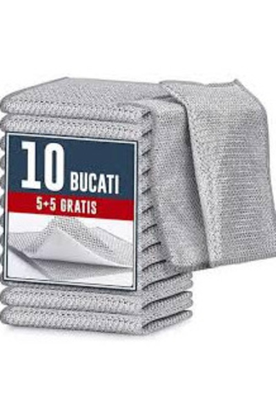OEM Set of two-layer anti-scratch microfiber cloths 5+5 Free