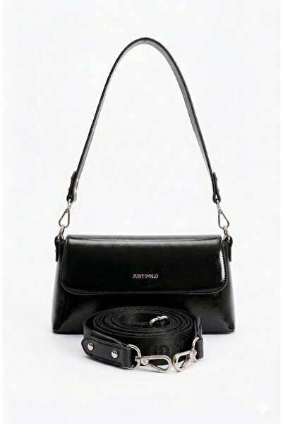 GALB Κλασική σχεδίαση Γνήσια γυναικεία τσάντα Just Polo με ρυθμιζόμενο λουράκ...