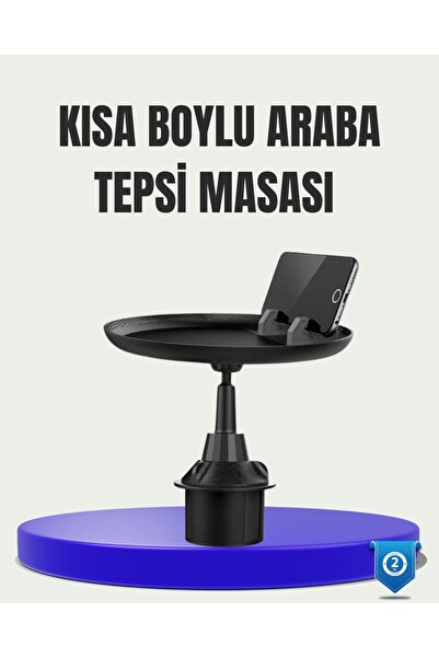 sepetrota 360 °   حامل أكواب دوار للسيارة مع مساحة واسعة لتناول الطعام وحامل ...