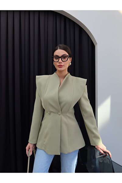 ESRAHELVACI Design Shoulder-Cut Jacket