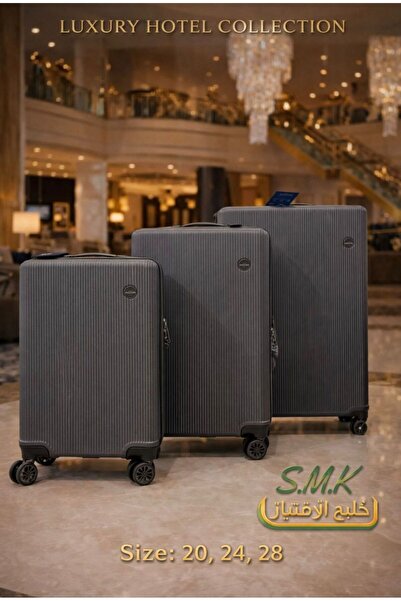 ELEGANT G Luggage Travel Suitcase Trolley Bag – Set of 3pcs – With Spinner Wh...
